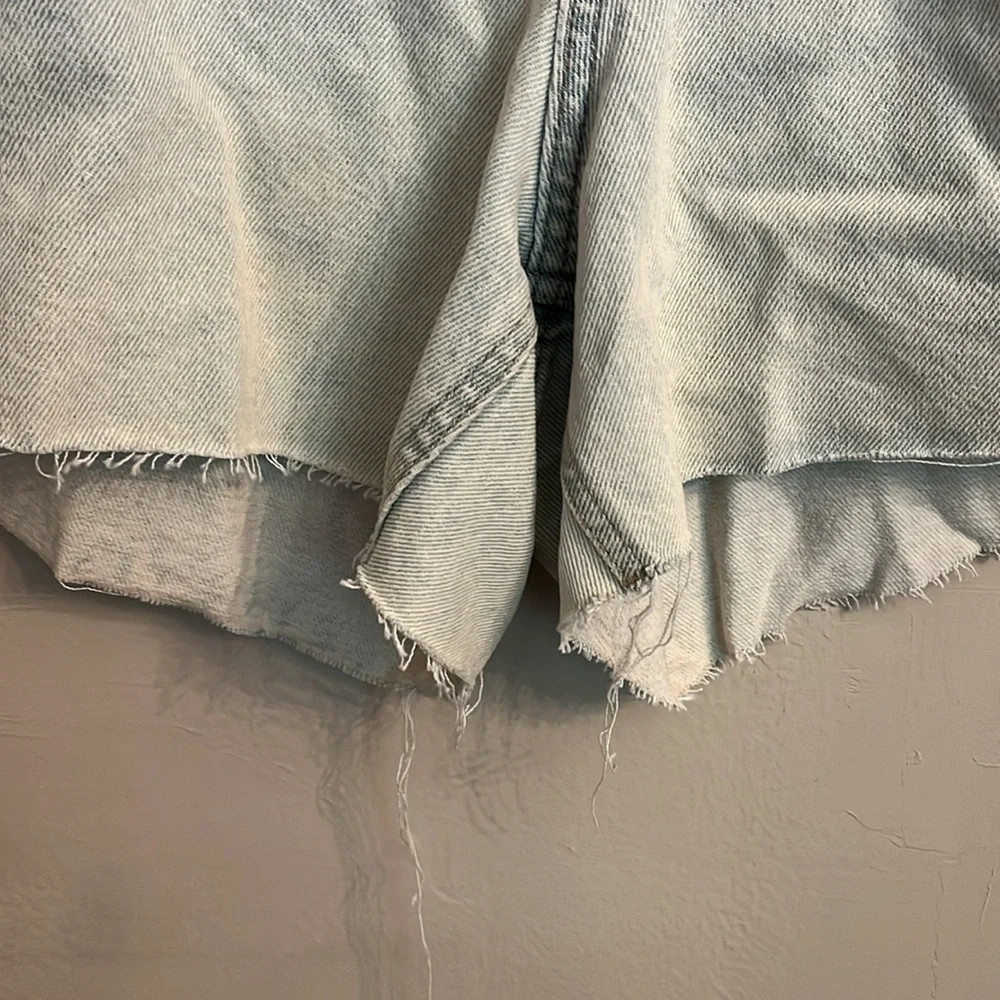 Wild Fable Button Fly Super High Rise Cutoff Shorts Size 17 NWT